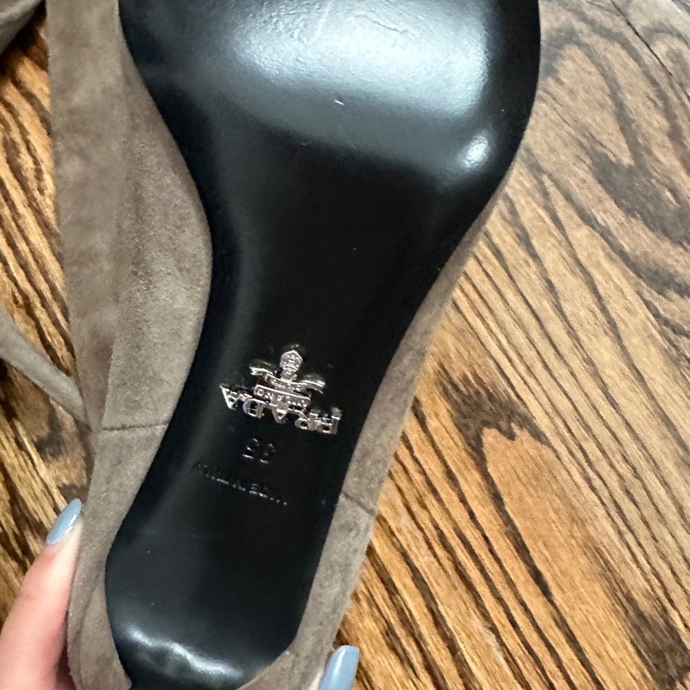 Prada suede over the knees boots - Picture 8 of 10